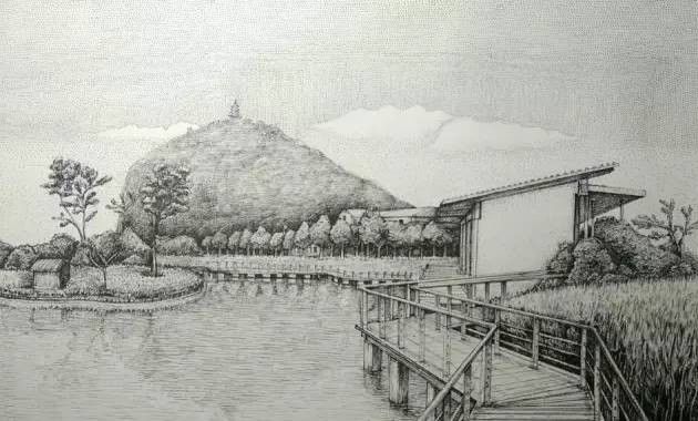 笔下有真意 90后南通小伙画家乡美景